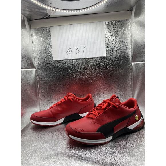 PUMA SF Ferrari LQDCELL Men's Red/Black Sneaker US Size 9.5Racing 306508-02 RARE - Picture 1 of 10